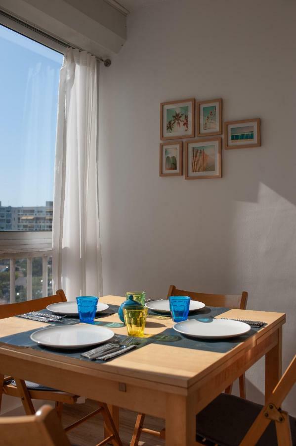 Studio Carnon loggia au soleil et la mer à 2 pas Mauguio Exterior foto
