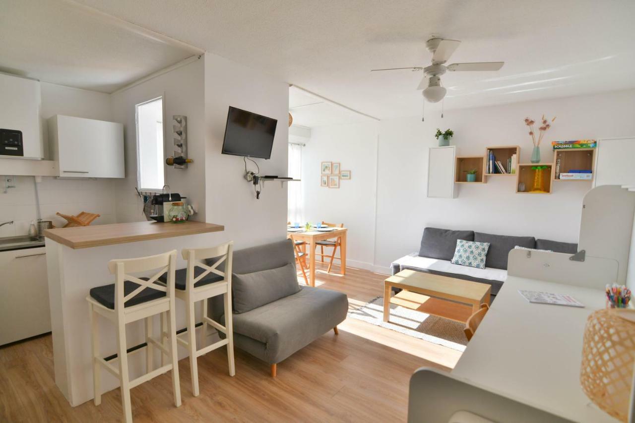 Studio Carnon loggia au soleil et la mer à 2 pas Mauguio Exterior foto